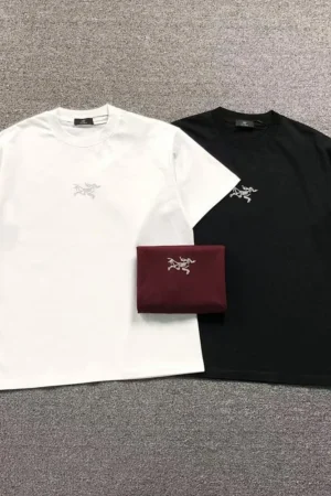 ARC’TERYX Black & White Classic Fit Logo T-Shirt