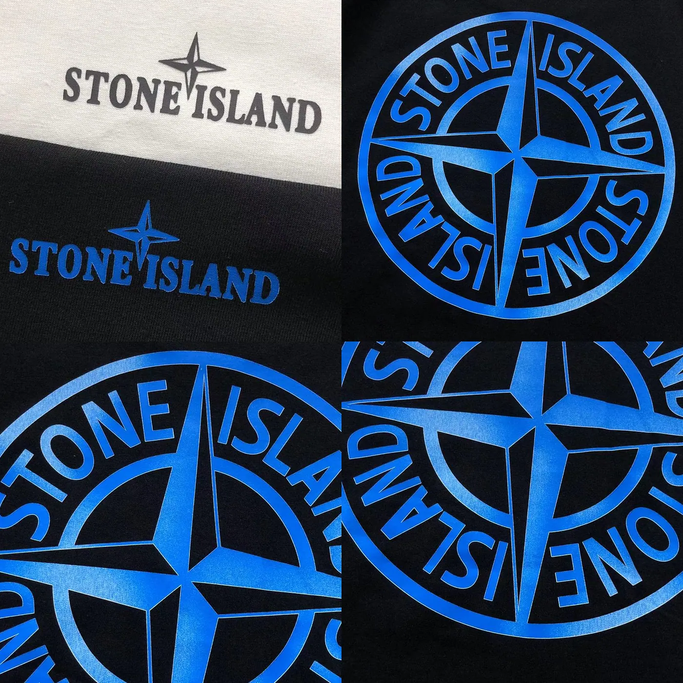 Stone Island Two-Tone Compass T-Shirt