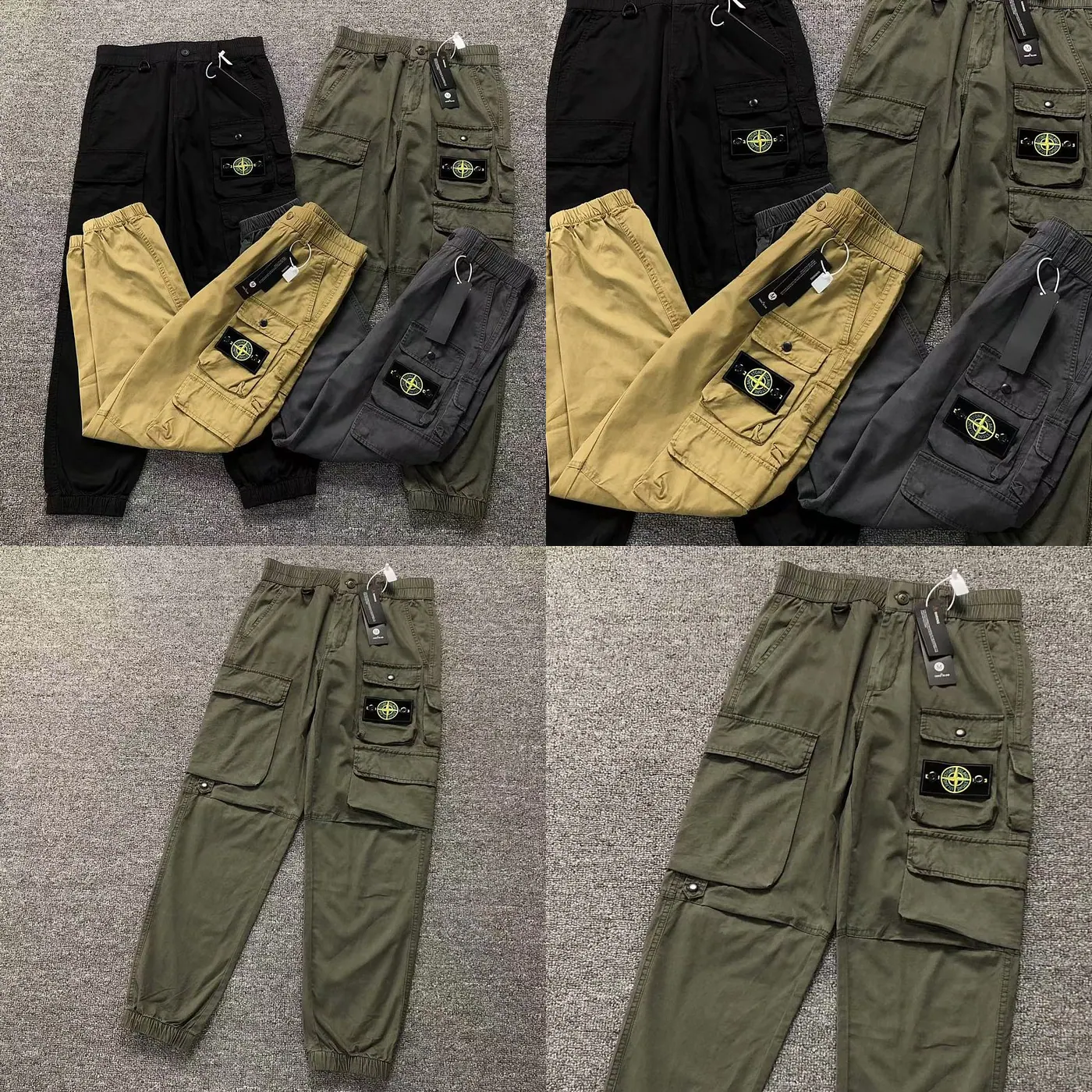 Stone Island Cargo Trousers Multi-Pocket