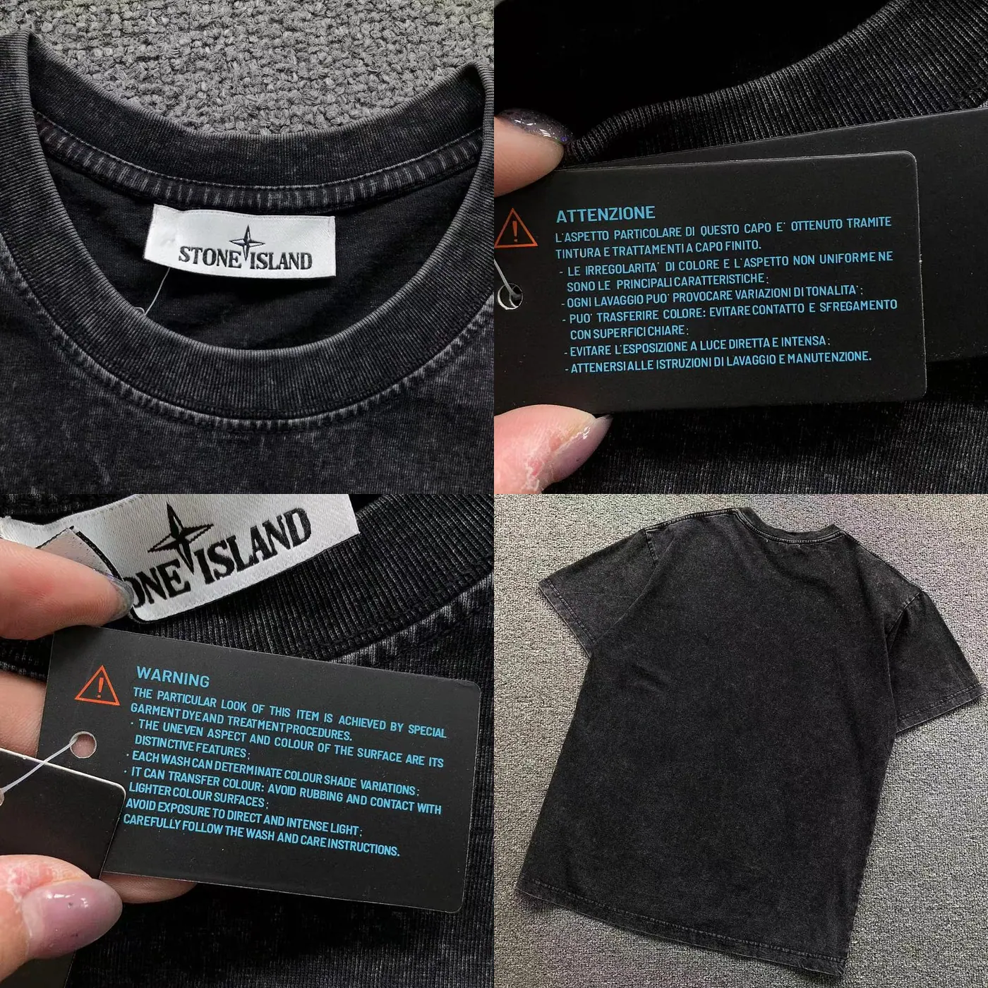 Stone Island Multi-Color Pocket T-Shirt