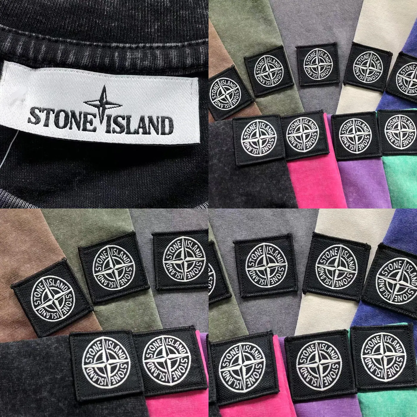 Stone Island Multi-Color Pocket T-Shirt