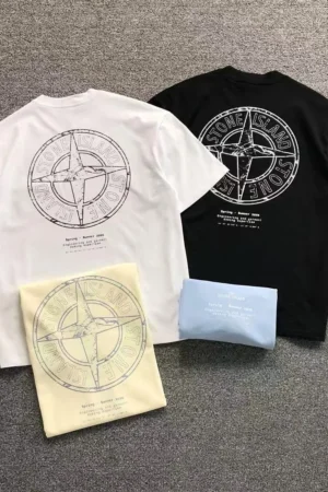 Stone Island Compass Graphic T-Shirt