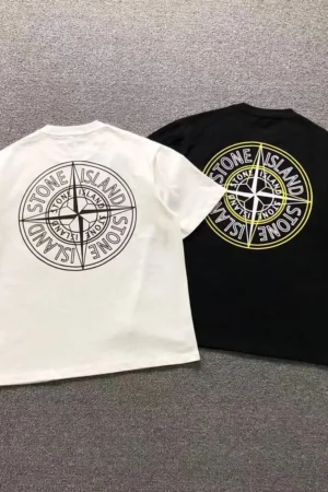 Stone Island Compass Circle Print T-Shirt