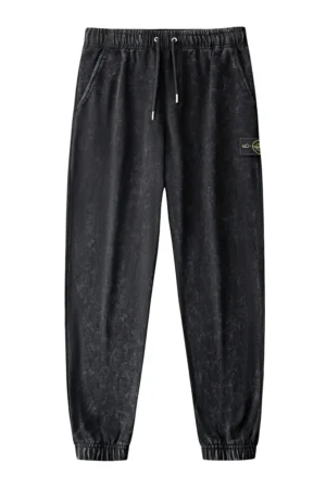 Stone Island Washed Denim Joggers