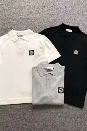 Stone Island Patch Polo Shirt – Style 3204221621