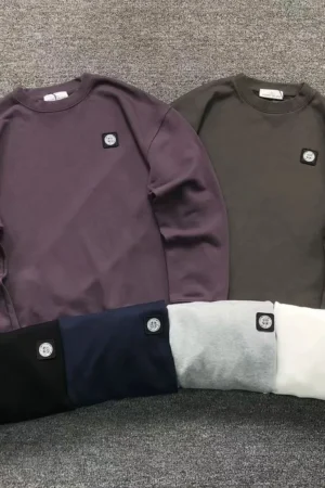 Stone Island Multi-Color Crewneck Sweatshirt