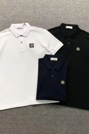 Stone Island Patch Polo Shirt – Style 2206061501