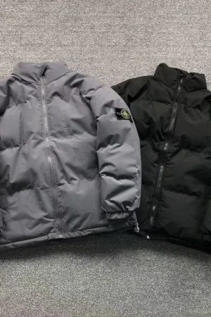 Stone Island Two-Tone Down Puffer Jacket – Style 5112264123