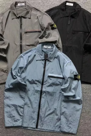 Stone Island Garment-Dyed Overshirt
