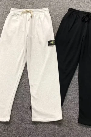 Stone Island Wide Drawstring Track Pants