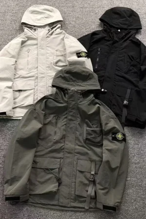 Stone Island Hooded Utility Field Jacket