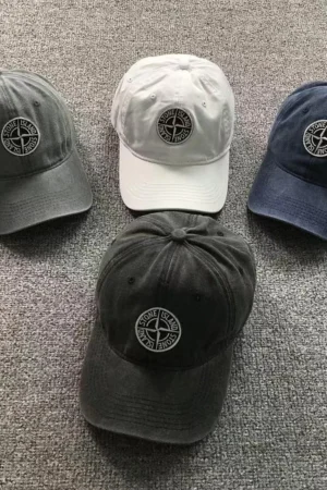 Stone Island Compass Logo Baseball Cap