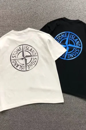 Stone Island Two-Tone Compass T-Shirt