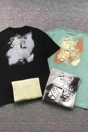 Stone Island Brushstroke T-Shirt Multi-Color
