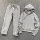 FEAR OF GOD Grey Nike Swoosh Hoodie & Sweatpants Set