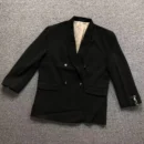 FEAR OF GOD Black Double Breasted Blazer Jacket