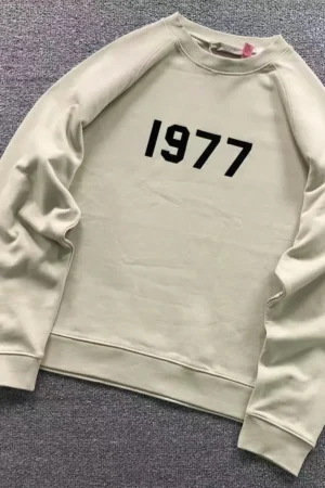 FOG ESSENTIALS Cream 1977 Print Sweatshirt