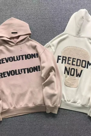 FOG ESSENTIALS Pink Graphic Print Hoodie