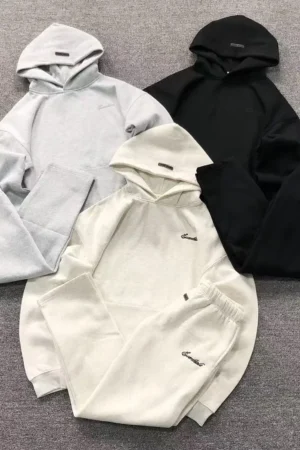 FOG ESSENTIALS Multicolor Small Logo Hoodie & Sweatpants Set – Style 3209190521