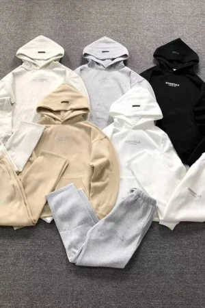 FOG ESSENTIALS Multicolor Small Logo Hoodie & Sweatpants Set – Style 3209190721