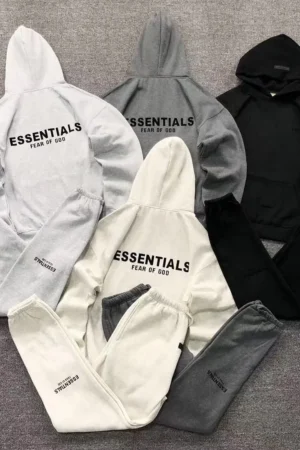 FOG ESSENTIALS Multicolor Small Logo Hoodie & Sweatpants Set – Style 3209190821