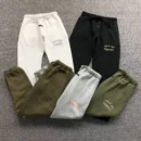 FOG ESSENTIALS Black Olive White Grey Small Logo Sweatpants